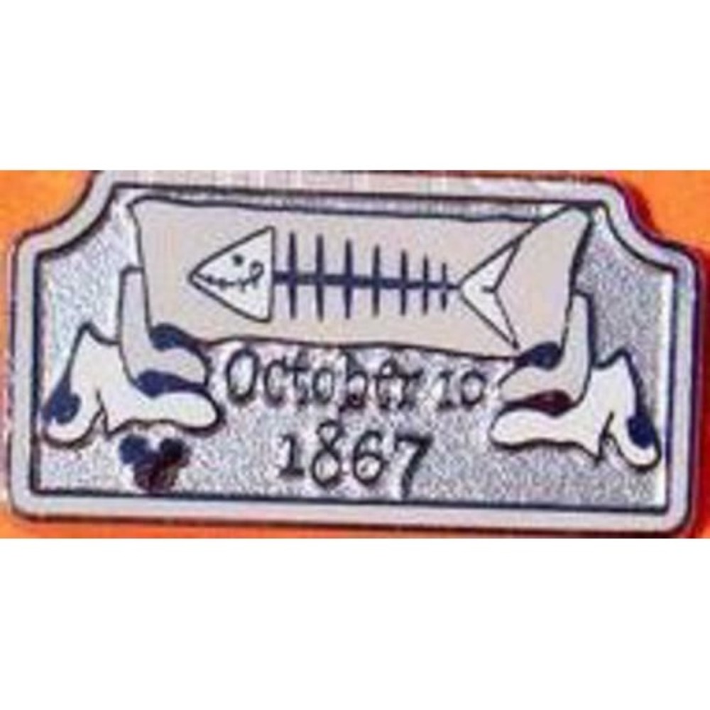 Disney Pin‎ Haunted Mansion Tombstones Fish 2009 Hidden Mickey  Disneyland 72110